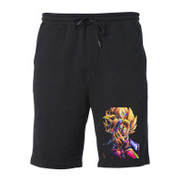 Goku Mask Fleece Short | Artistshot