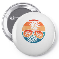 Pineapple Sunglasses Retro Hilton Head Vintage Carolina T Shirt Pin-back Button | Artistshot