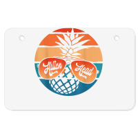 Pineapple Sunglasses Retro Hilton Head Vintage Carolina T Shirt Atv License Plate | Artistshot