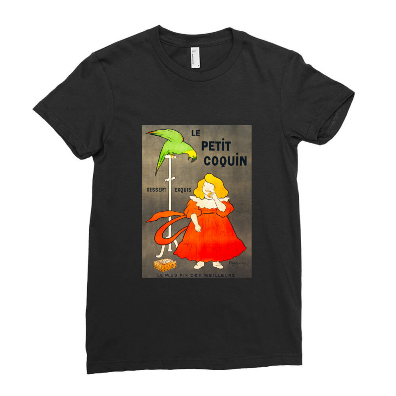 Hd Leonetto Cappiello - Le Petit Coquin Ladies Fitted T-Shirt by MarshaMiron | Artistshot