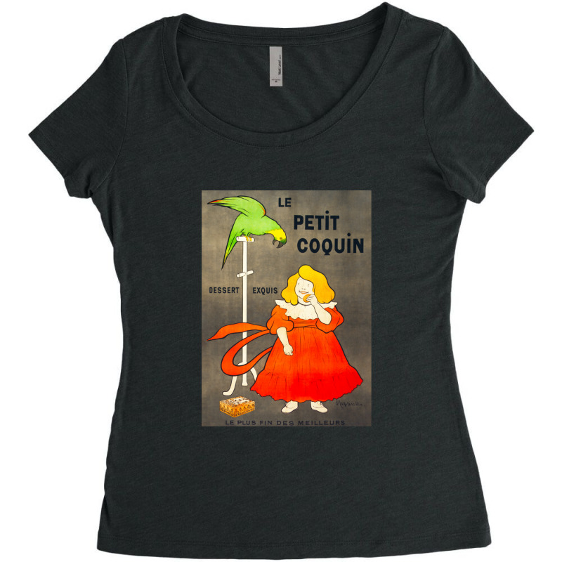 Hd Leonetto Cappiello - Le Petit Coquin Women's Triblend Scoop T-shirt by MarshaMiron | Artistshot