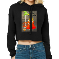 Hd Leonetto Cappiello - Le Petit Coquin Cropped Hoodie | Artistshot