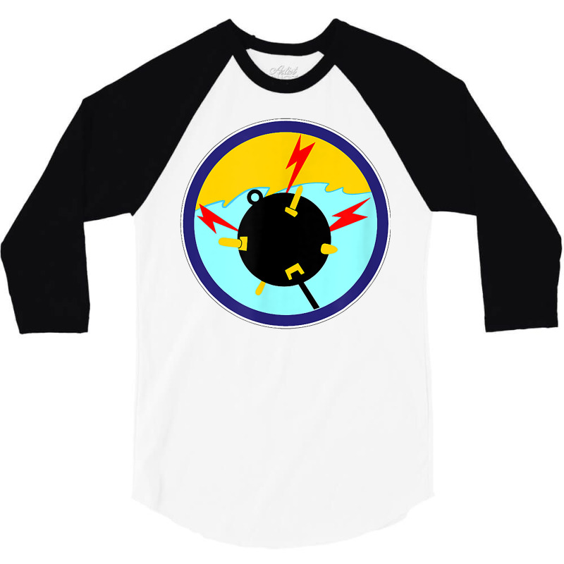 Uss Minesweeper T Shirt 3/4 Sleeve Shirt by tzecluco | Artistshot