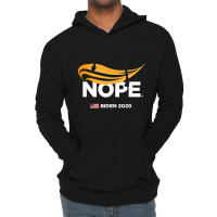 Anti Trump, Biden 2020, Trump Nope, Trump No, Humorous T Shirt Lightweight Hoodie | Artistshot