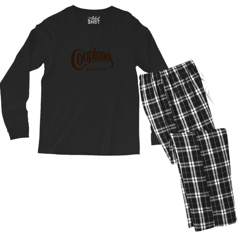 Cooplands Resto And Bakery Men's Long Sleeve Pajama Set by MargaretWest | Artistshot