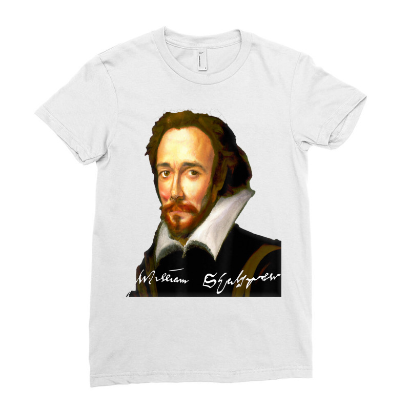 William Shakespeare T Shirt Ladies Fitted T-Shirt by daniadsu0smyrl | Artistshot