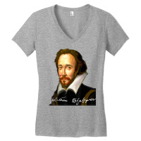 William Shakespeare T Shirt Women's V-neck T-shirt | Artistshot