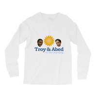 Troy And Abed In The Morning Long Sleeve Shirts | Artistshot