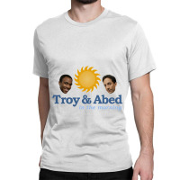 Troy And Abed In The Morning Classic T-shirt | Artistshot