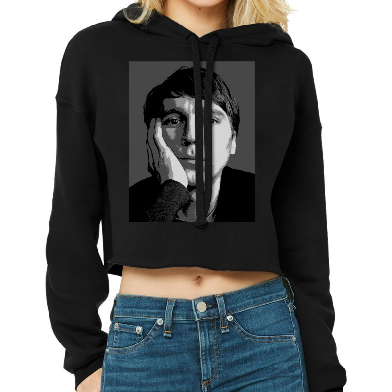 Paul Dano Pop Art Portrait Cropped Hoodie by FRITZAUL | Artistshot