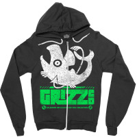 Salmon Run Vectorized Zipper Hoodie | Artistshot