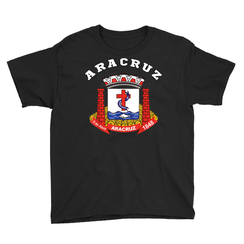 Aracruz Coat Of Arms Flag National Pride Gift Souvenir T Shirt Youth Tee by enaqr0esch | Artistshot