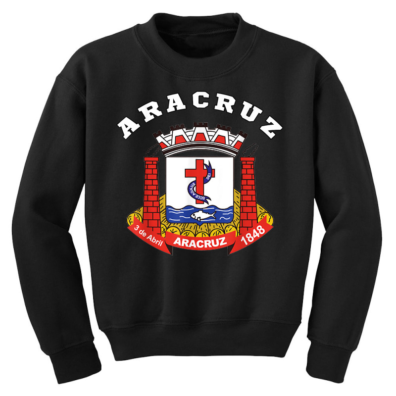 Aracruz Coat Of Arms Flag National Pride Gift Souvenir T Shirt Youth Sweatshirt by enaqr0esch | Artistshot