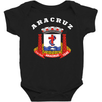 Aracruz Coat Of Arms Flag National Pride Gift Souvenir T Shirt Baby Bodysuit | Artistshot