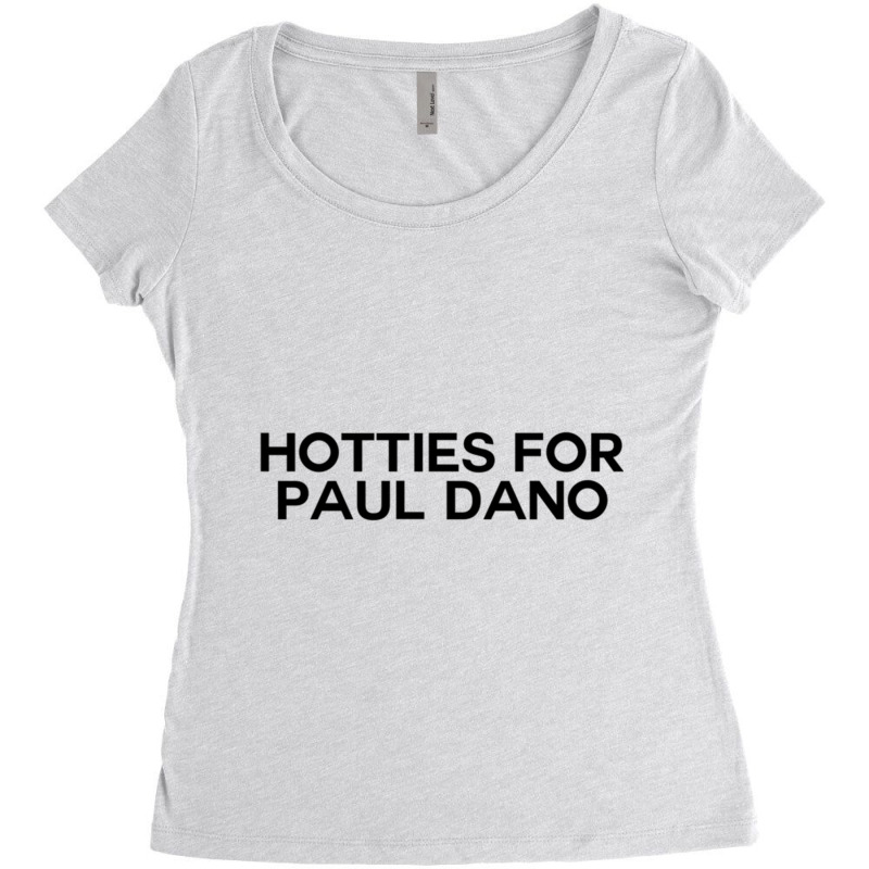 Hotties For Paul Dano Women's Triblend Scoop T-shirt by GREGUFFMAN | Artistshot