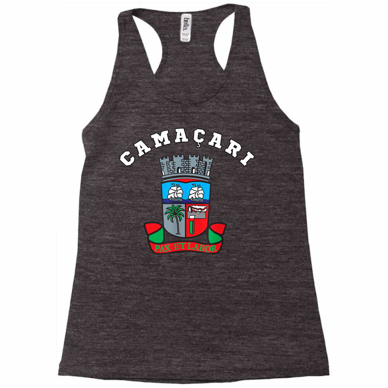 Camaçari Coat Of Arms Flag National Pride Gift Souvenir T Shirt Racerback Tank by enaqr0esch | Artistshot