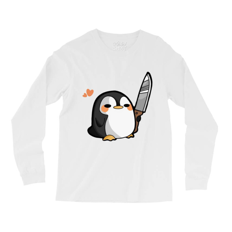 Cute Animals With Knife Long Sleeve Shirts | Artistshot