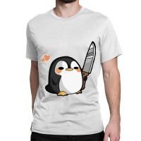 Cute Animals With Knife Classic T-shirt | Artistshot