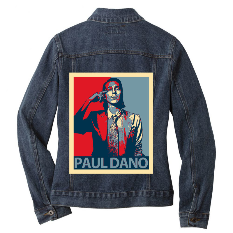 Paul Dano Ladies Denim Jacket by GREGUFFMAN | Artistshot