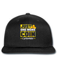 Coin Collecting Numismatist Numismatics Just One More Coin Printed Hat | Artistshot