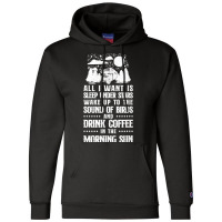 Camping All I Want Is Sleep Under Stars Motorhome Campervan Champion Hoodie | Artistshot