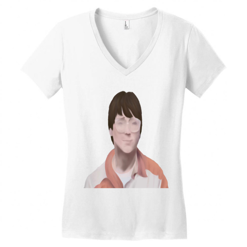 Paul Dano Women's V-Neck T-Shirt by GREGUFFMAN | Artistshot