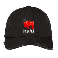 Mars National Park Vintage Cap | Artistshot