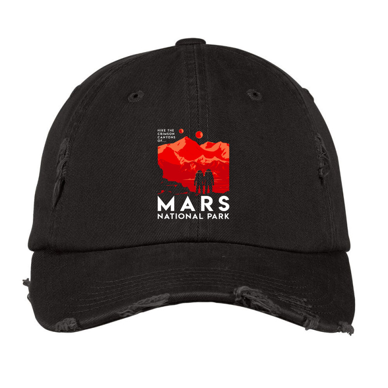 Mars National Park Vintage Cap by AlHuda | Artistshot