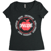 World Changer School Principal Appreciation Women's Triblend Scoop T-shirt | Artistshot