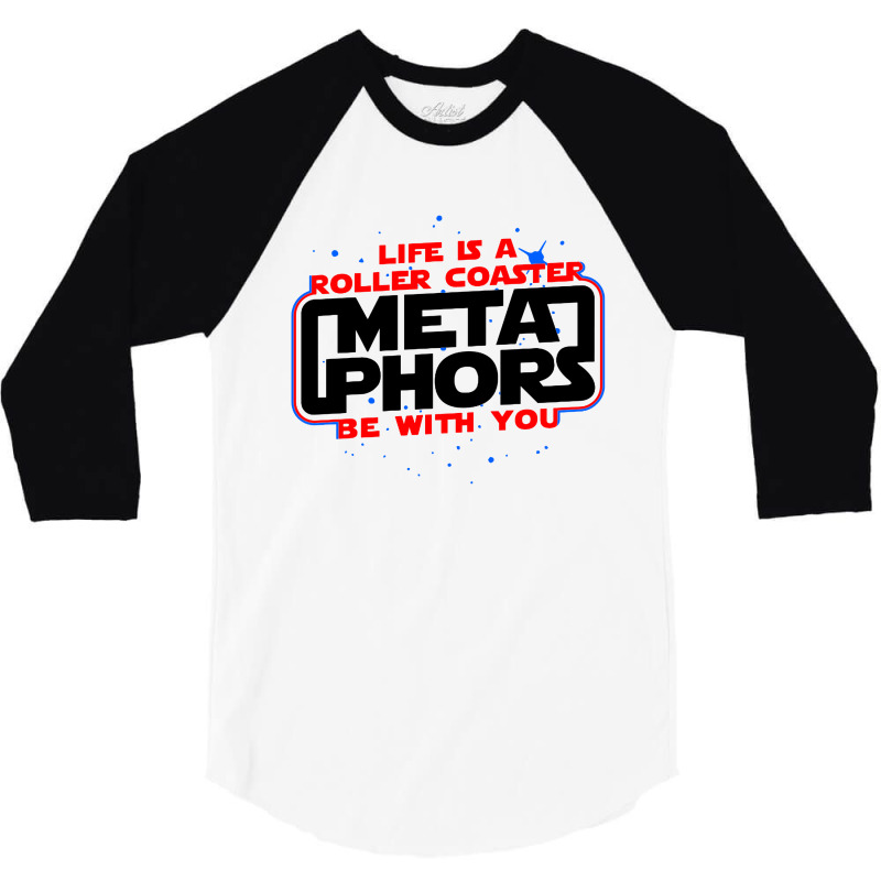 Meta Phors Be With You 3/4 Sleeve Shirt by AlHuda | Artistshot