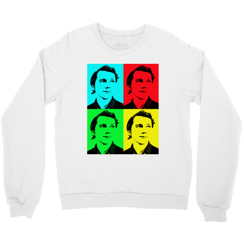 Paul Dano Pop Art Crewneck Sweatshirt by GREGUFFMAN | Artistshot