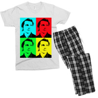 Paul Dano Pop Art Men's T-shirt Pajama Set | Artistshot