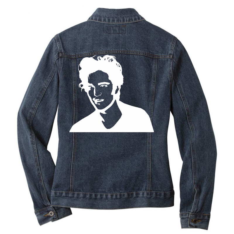 Edward Cullen Ladies Denim Jacket. By Artistshot