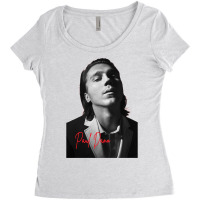 Paul Dano Relaxed Fit Women's Triblend Scoop T-shirt | Artistshot