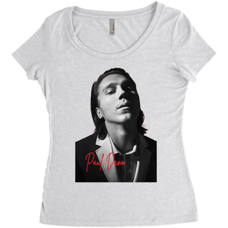 Paul Dano Relaxed Fit Women's Triblend Scoop T-shirt by GREGUFFMAN | Artistshot