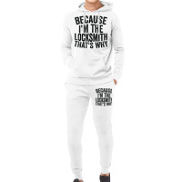 Craft Professionbecause Im The Locksmith Hoodie & Jogger Set | Artistshot