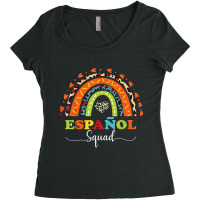 Espanol Squad Bilingual Spanish Teacher Back To School 2022 T Shirt Women's Triblend Scoop T-shirt | Artistshot