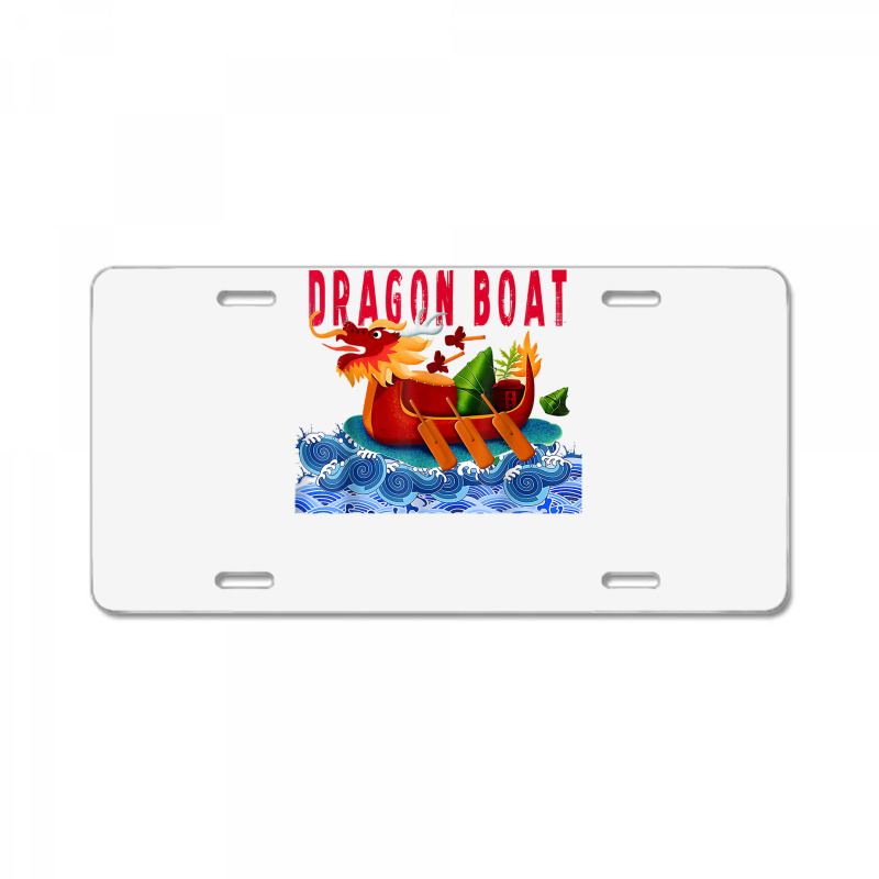 Dragon Boat Vintage Chinese Boating Festival Gift T Shirt License Plate | Artistshot