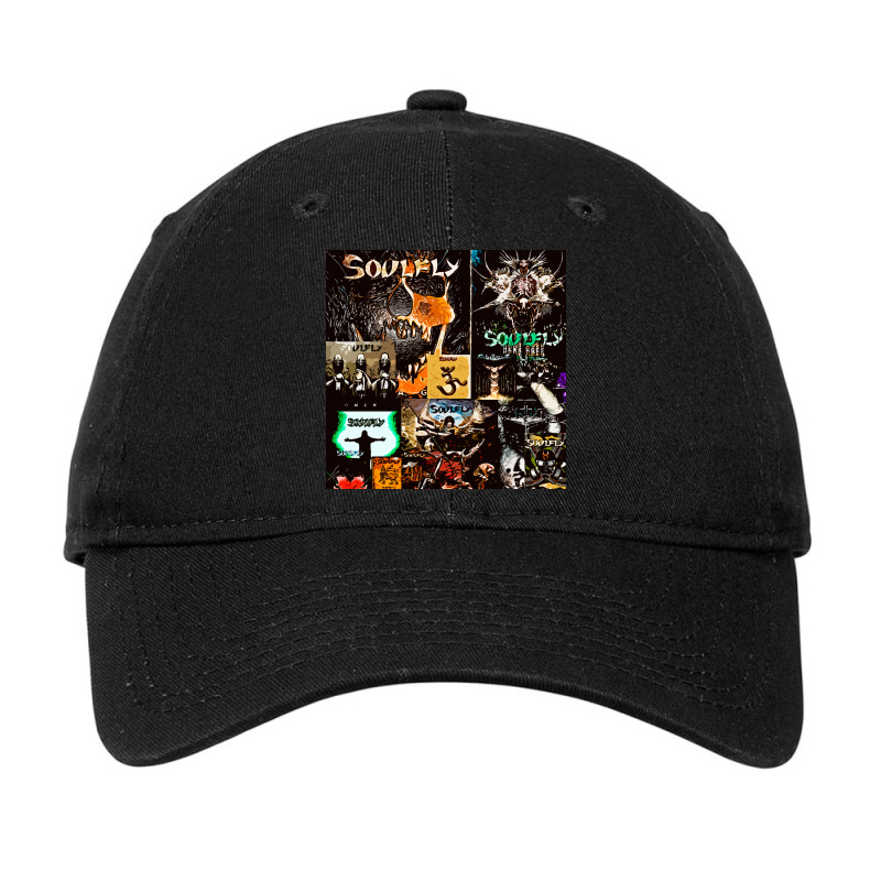 Soulfly Album Collection Adjustable Cap by nadyaqonitahi | Artistshot