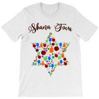 Shana Tova Rosh Hashanah Jewish New Year Jewish Holiday T-shirt | Artistshot