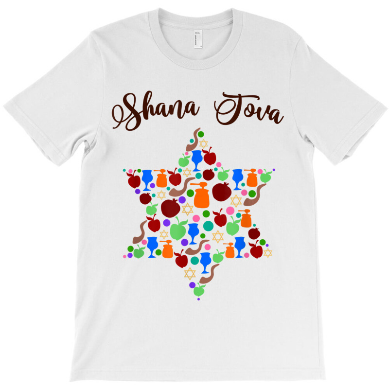 Shana Tova Rosh Hashanah Jewish New Year Jewish Holiday T-shirt | Artistshot