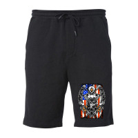 American Biker Fleece Short | Artistshot