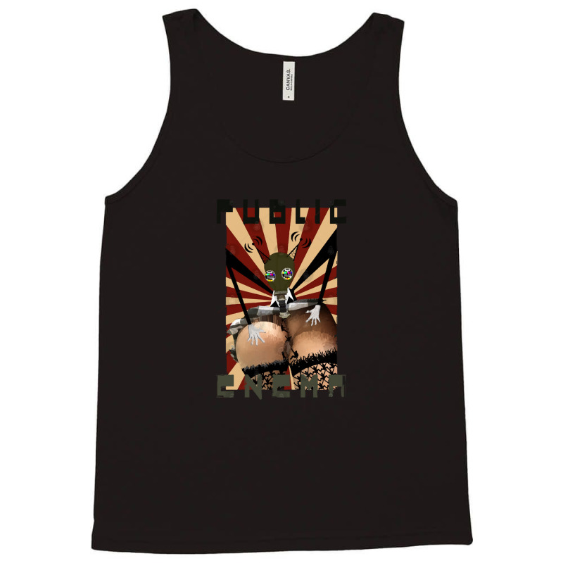 Public Enema Tank Top by MernaPutney | Artistshot