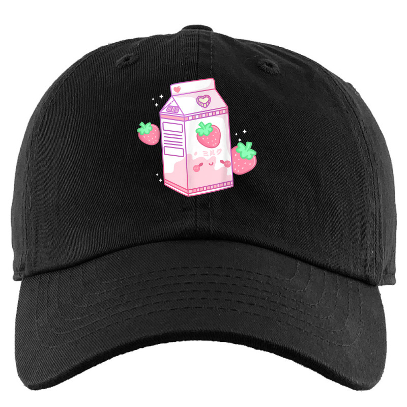 Strawberry Milk Shake Kawaii Anime Kids Cap by LilyWillis | Artistshot