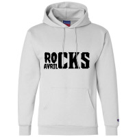 Avril Rocks Champion Hoodie | Artistshot