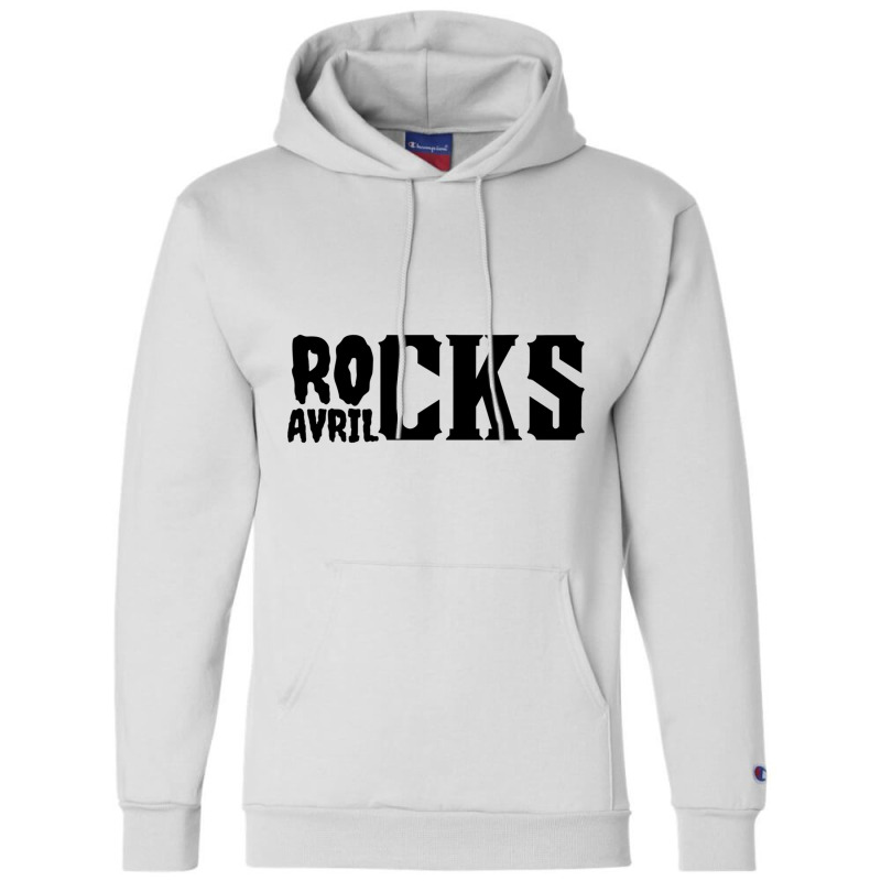 Avril Rocks Champion Hoodie | Artistshot