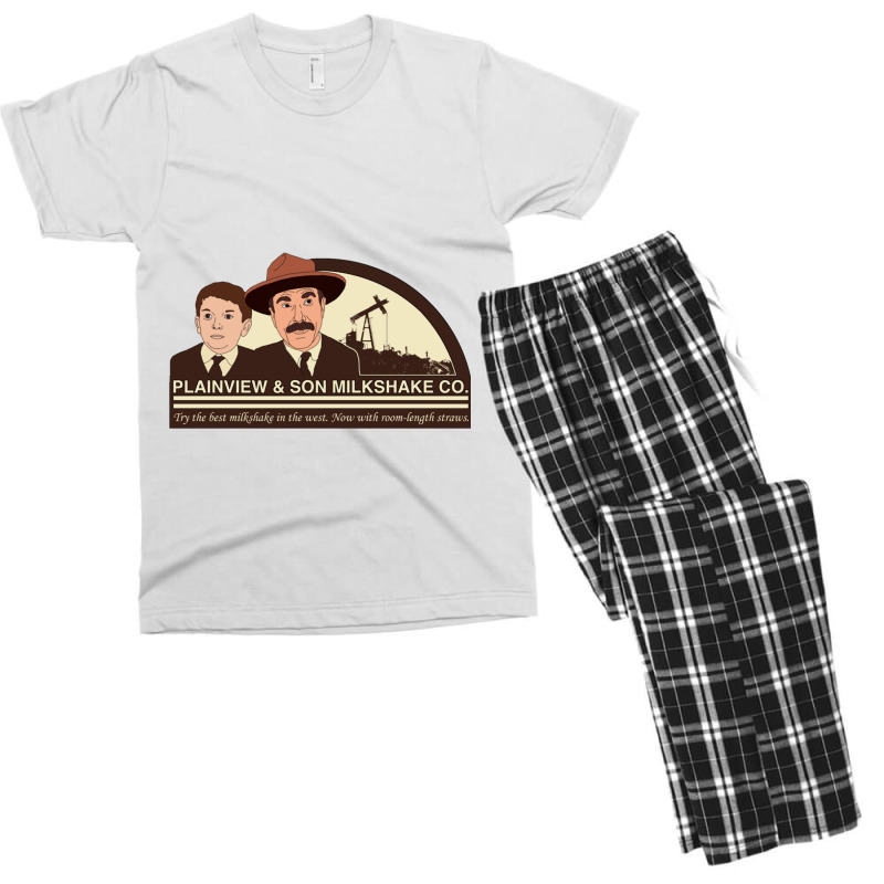 There Will Be Milkshakes Men's T-shirt Pajama Set by GREGUFFMAN | Artistshot