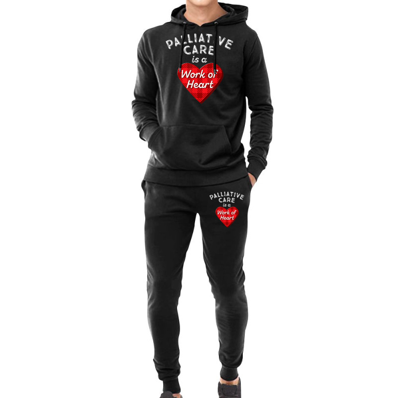 Palliative Care Nurse Gift Nursing Work Of Heart Rn T Shirt Hoodie & Jogger Set | Artistshot