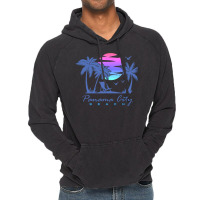 Panama City Beach Florida Vacation Trip Retro Vintage Sunset Pullover  Vintage Hoodie | Artistshot