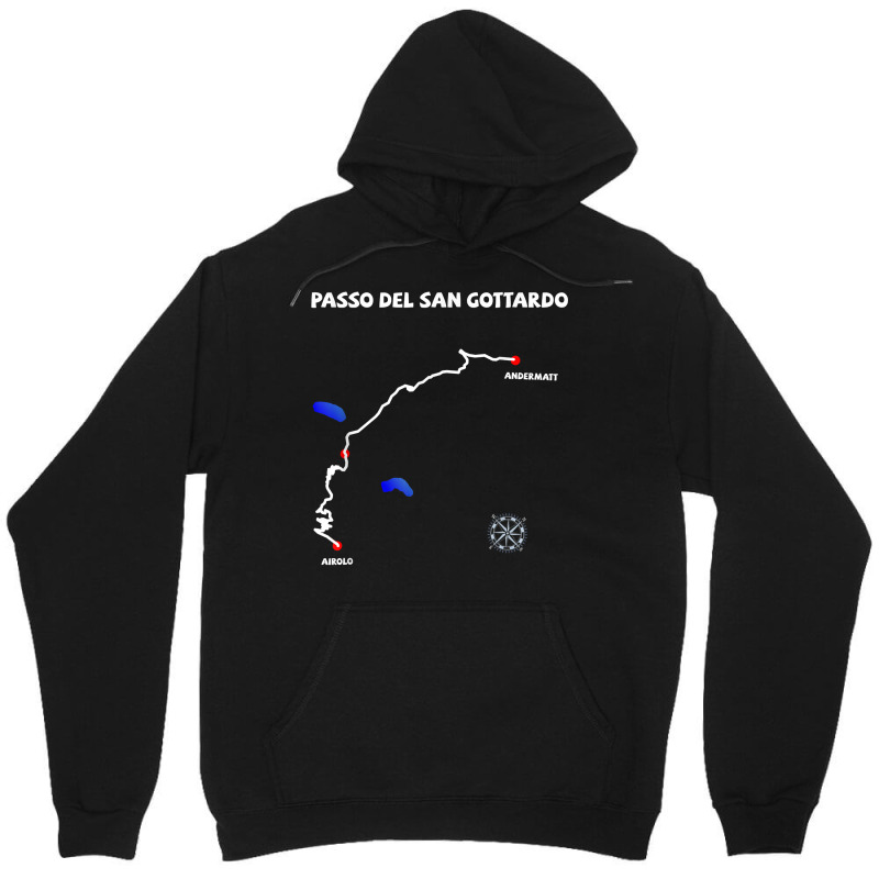 Gotthardpass Serpentine Switzerland Passo Del San Gottardo T Shirt Unisex Hoodie | Artistshot